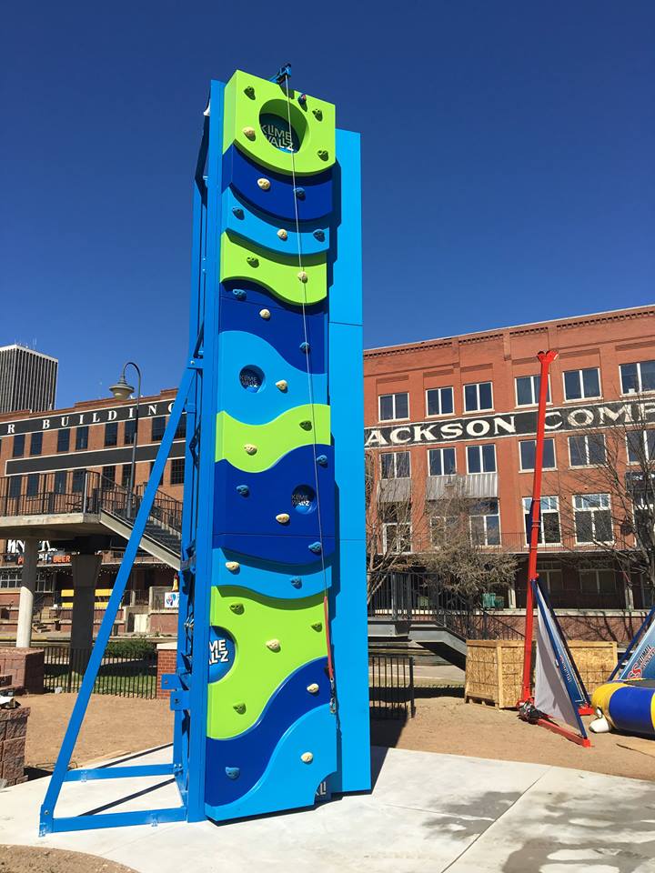Klimz Station Rock Wall outdoors