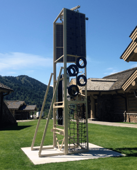 The Climb and Dangle Rock Wall