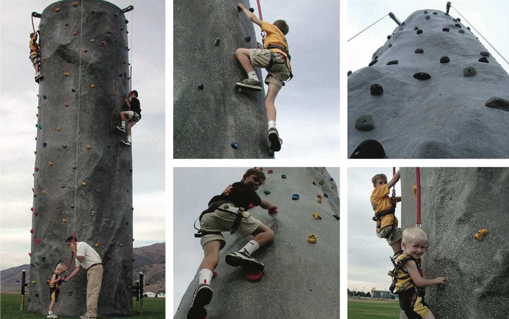Drop A Rock Stationary Climbing Tower