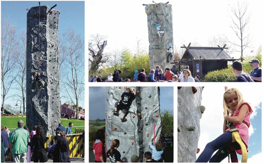Drop A Rock Climbing Wall